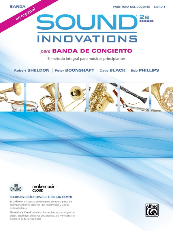 Sound Innovations para Banda de concierto, Libro 1, Segunda edición, en español Cover Image