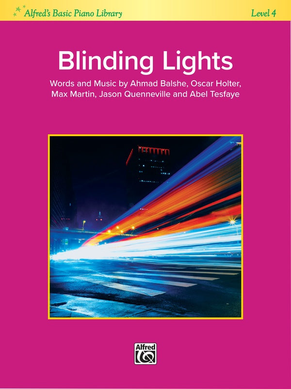 Blinding Lights Sheet Music Preview