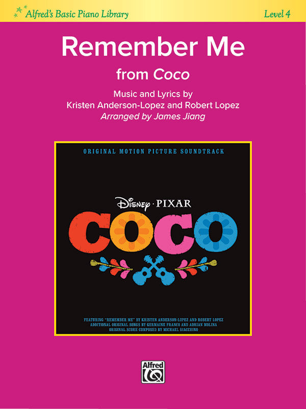 Remember Me (from <i>Coco</i>) Sheet Music Preview