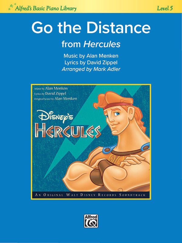 Go the Distance (from <i>Hercules</i>) Sheet Music Preview