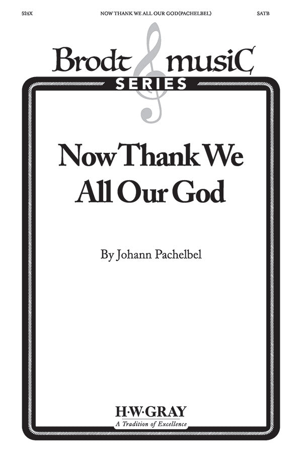 Now Thank We All Our God Cover Image
