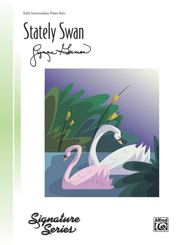 Stately Swan Sheet Music Preview
