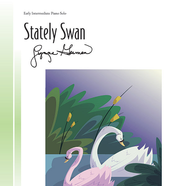Stately Swan Sheet Music Preview