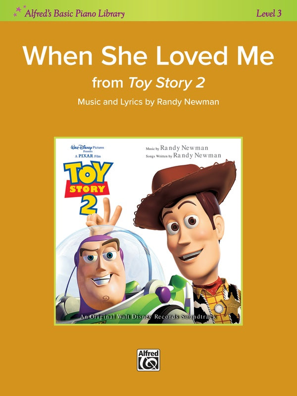 When She Loved Me: from Toy Story 2 Sheet Music Preview
