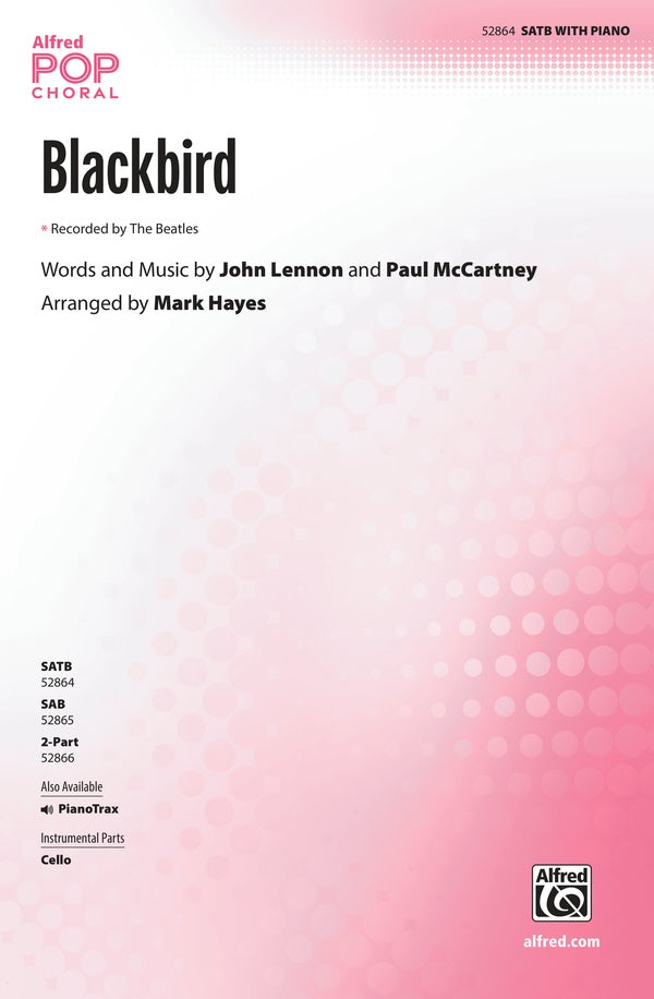 Blackbird Sheet Music Preview