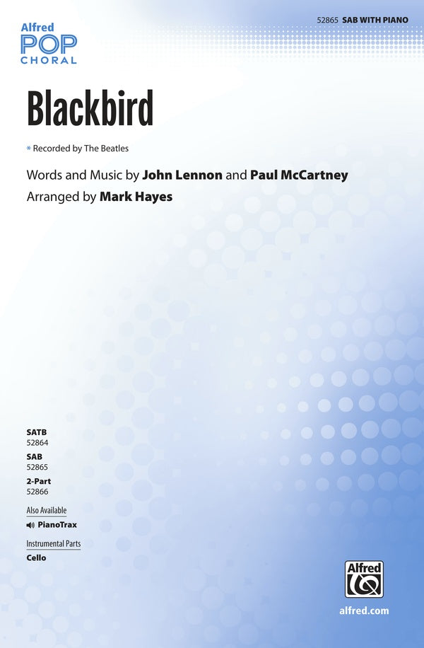 Blackbird Sheet Music Preview