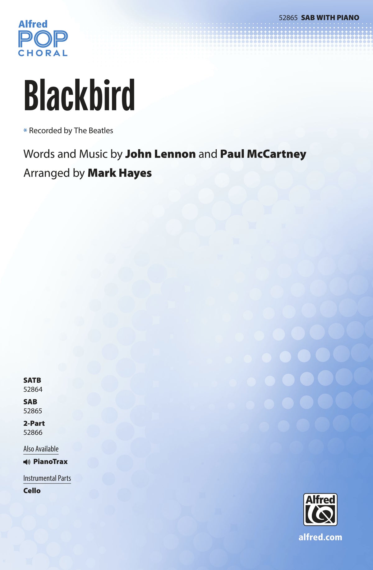 Blackbird Sheet Music Preview