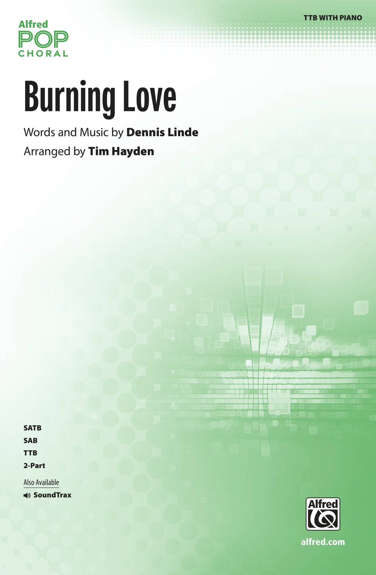 Burning Love Sheet Music Preview