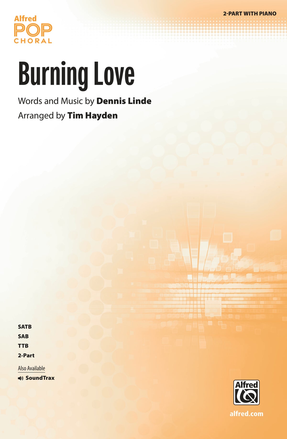 Burning Love Sheet Music Preview