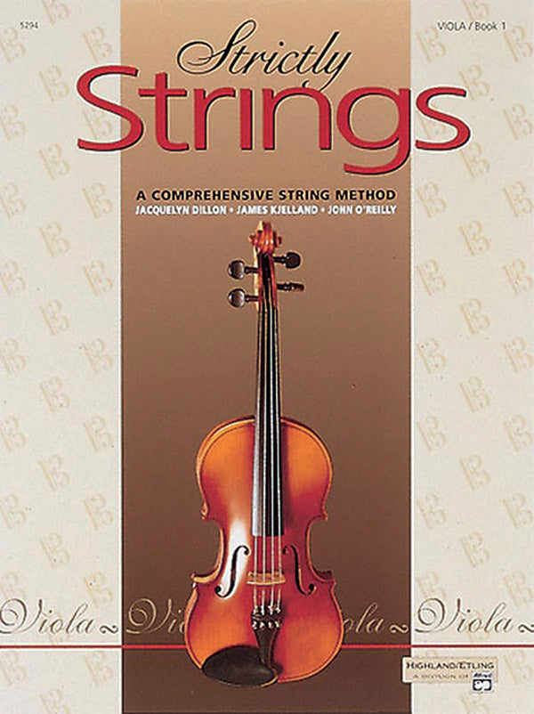 Strictly Strings, Book 1 [Viola] Cover Image