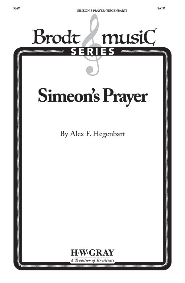 Simeon's Prayer Cover Image