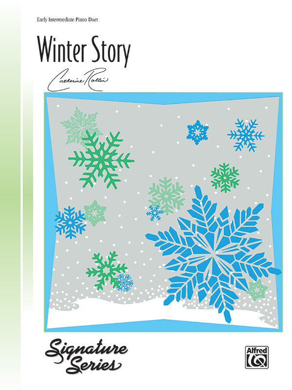 Winter Story - Piano Duet (1 Piano, 4 Hands) Sheet Music Preview