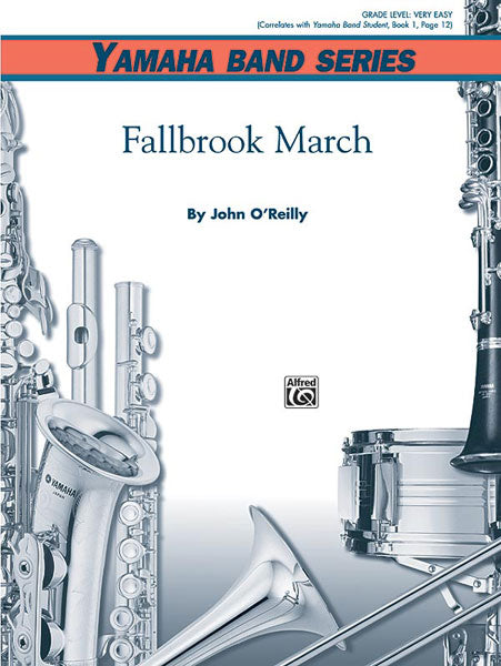 Fallbrook March: E-flat Alto Saxophone Sheet Music Preview