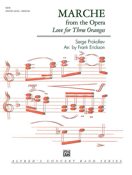 March from the Opera Love for 3 Oranges Sheet Music Preview