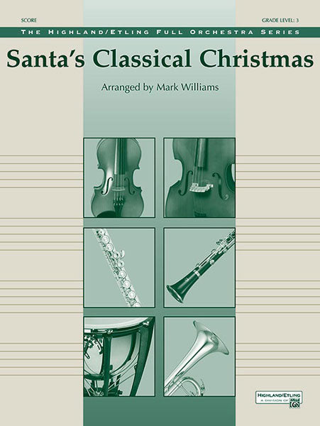Santa's Classical Christmas: 2nd Violin Sheet Music Preview