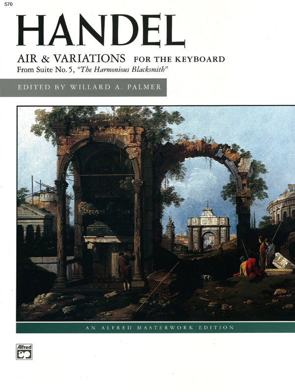 Handel: Air & Variations ("The Harmonious Blacksmith") Cover Image
