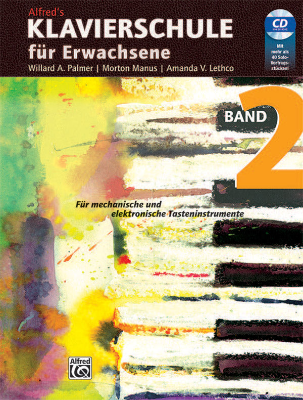 Alfred's Klavierschule für Erwachsene Band 2 Cover Image