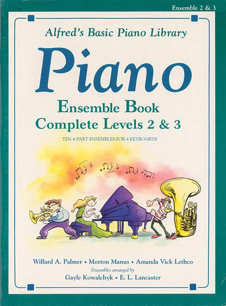 Alfred's Basic Piano Library: Ensemble Book Complete 2 & 3 Sheet Music Preview