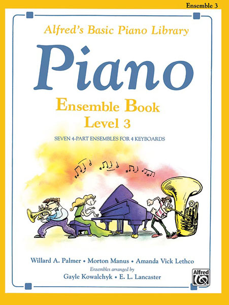 Alfred's Basic Piano Library: Ensemble Book 3 Cover Image