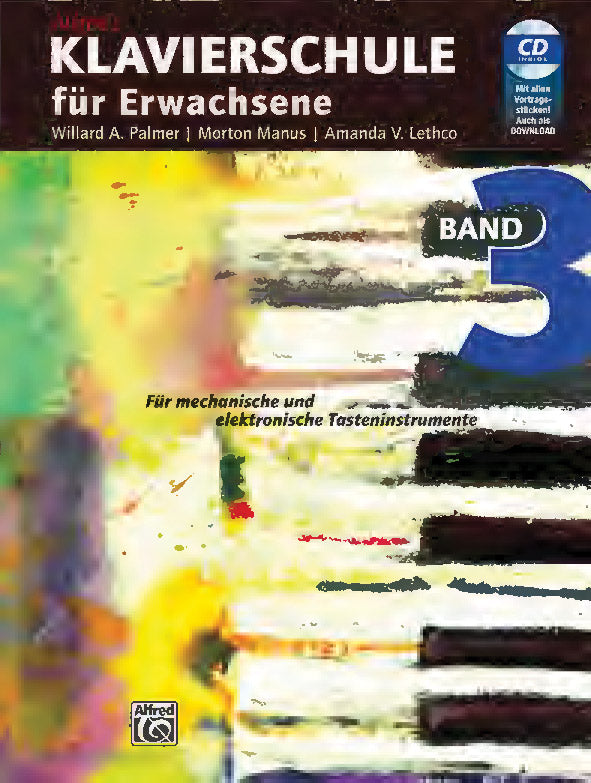 Alfred's Klavierschule für Erwachsene Band 3 Cover Image