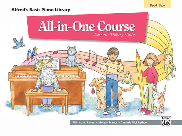 Alfred's Basic All-in-One Course, Book 1 Cover Image