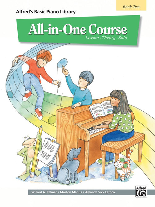 Alfred's Basic All-in-One Course, Book 2 Cover Image