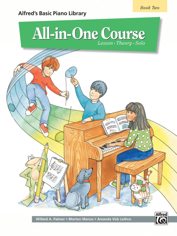 Alfred's Basic All-in-One Course, Book 2 Cover Image