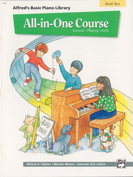 Alfred's Basic All-in-One Course, Book 2 Cover Image