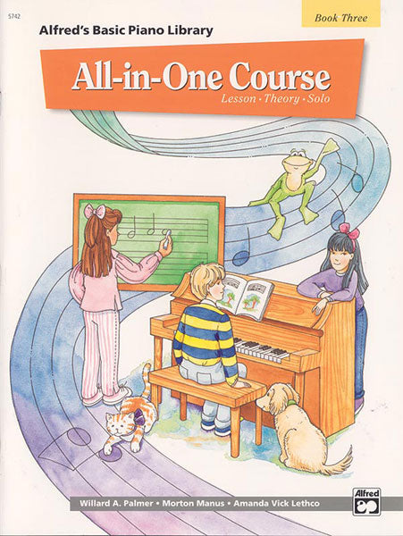 Alfred's Basic All-in-One Course, Book 3 Cover Image