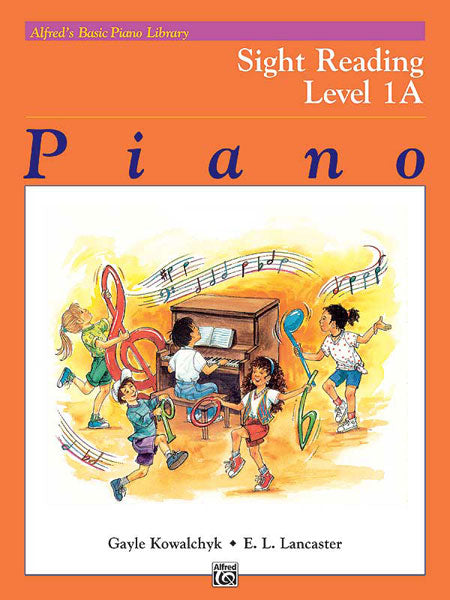 Alfred's Basic Piano Library: Sight Reading Book 1A Cover Image