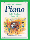 Alfred's Basic Piano Library: Sight Reading Book 1B Cover Image