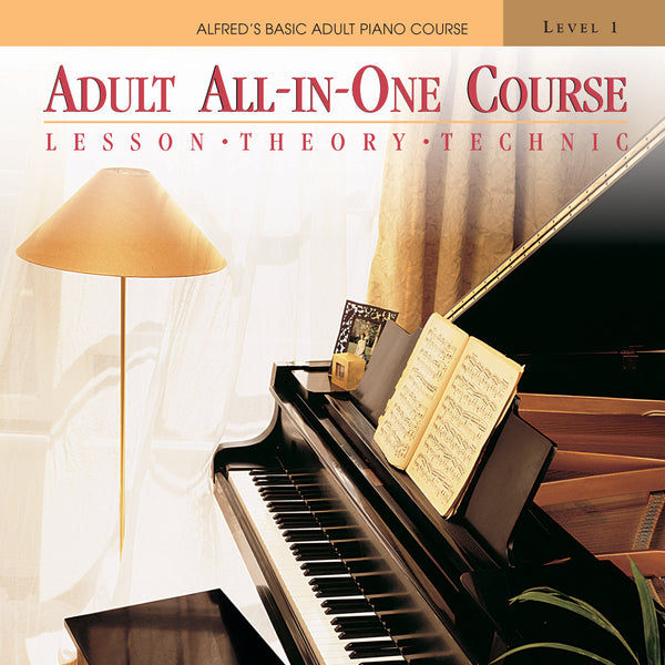 Alfred's Basic Adult All-in-One Course, Book 1 Cover Image