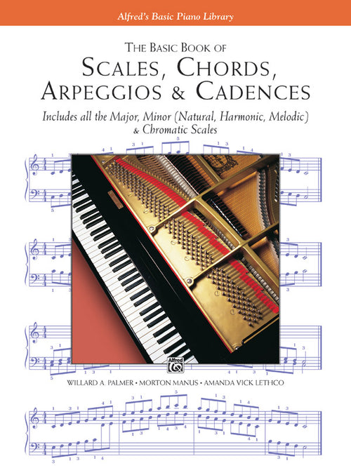 The Basic Book of Scales, Chords, Arpeggios & Cadences Cover Image