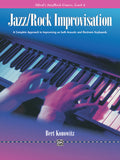 Alfred's Basic Jazz/Rock Course: Improvisation, Level 4 Cover Image