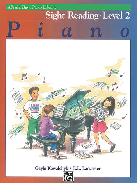 Alfred's Basic Piano Library: Sight Reading Book 2 Cover Image