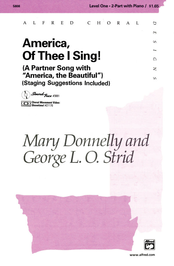 America, Of Thee I Sing! Sheet Music Preview