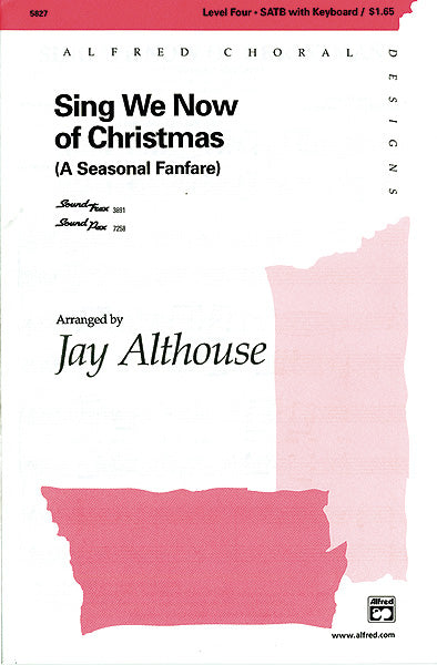 Sing We Now of Christmas Cover Image