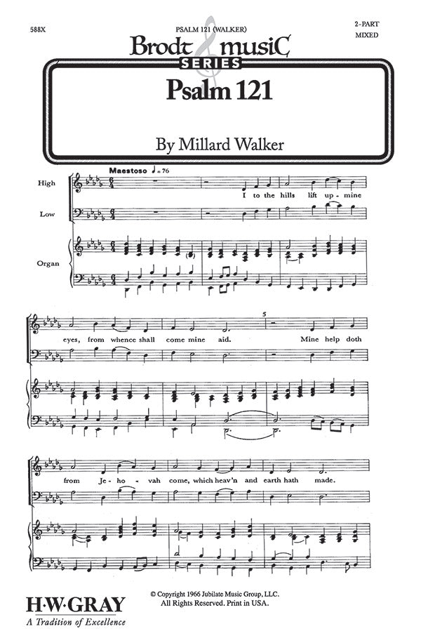 Psalm 121 Cover Image