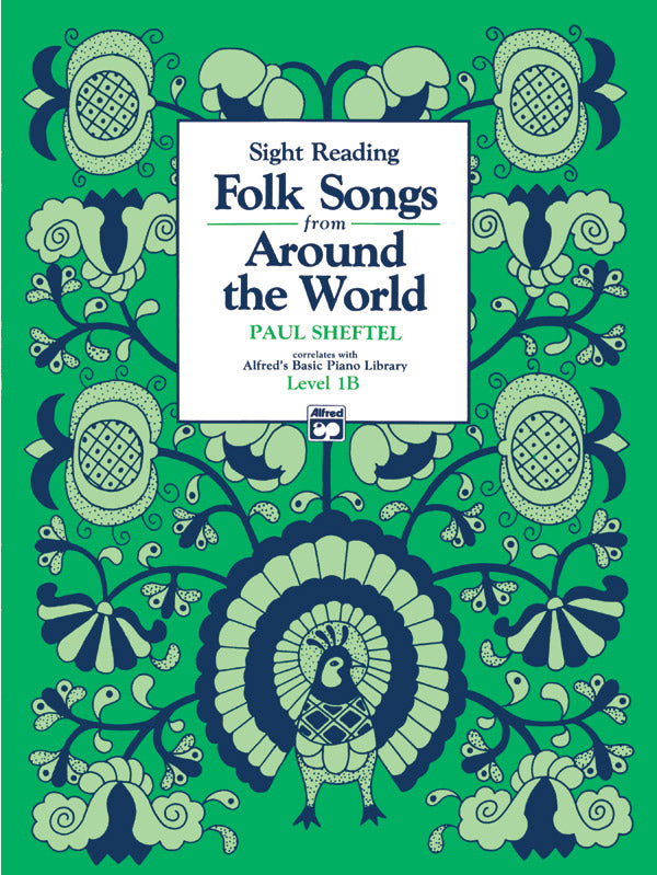 Alfred's Basic Piano Library: Folk Song Book 1B Cover Image