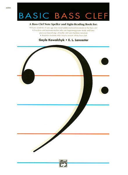 Basic Bass Clef: A Bass Clef Note Speller and Sight-Reading Book Sheet Music Preview