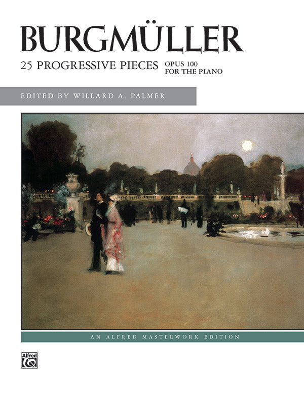 Burgmüller: 25 Progressive Pieces, Opus 100 Cover Image