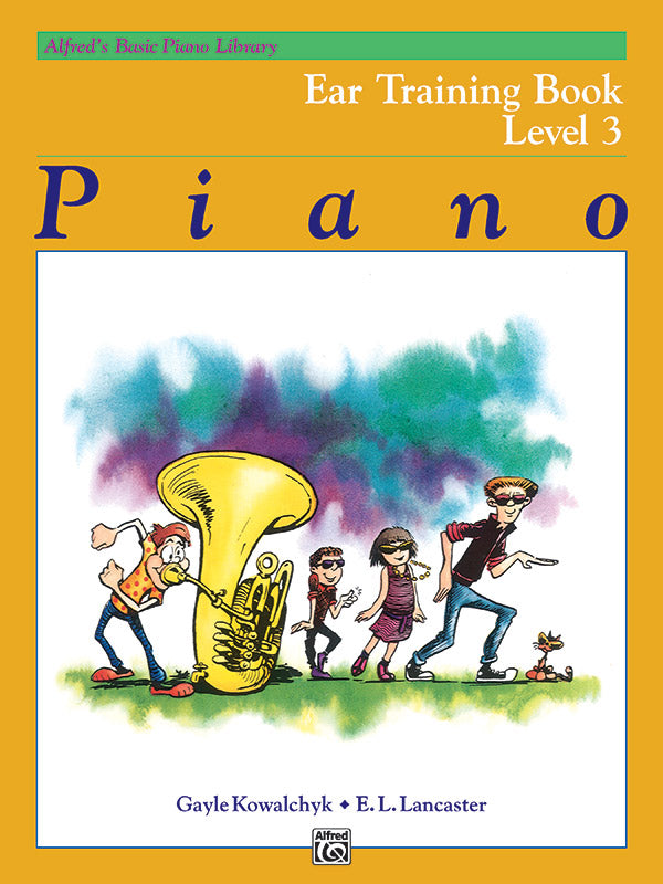 Alfred's Basic Piano Library: Ear Training Book 3 Cover Image