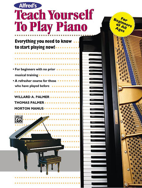 Alfred's Teach Yourself to Play Piano Cover Image