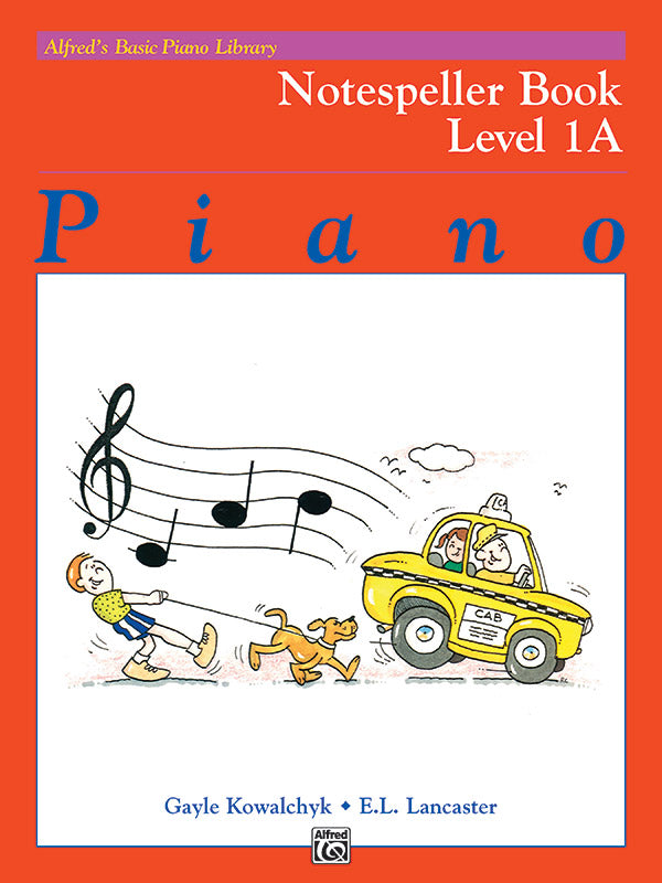 Alfred's Basic Piano Library: Notespeller Book 1A Cover Image