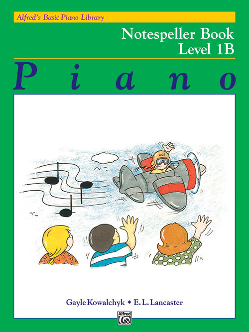 Alfred's Basic Piano Library: Notespeller Book 1B Cover Image