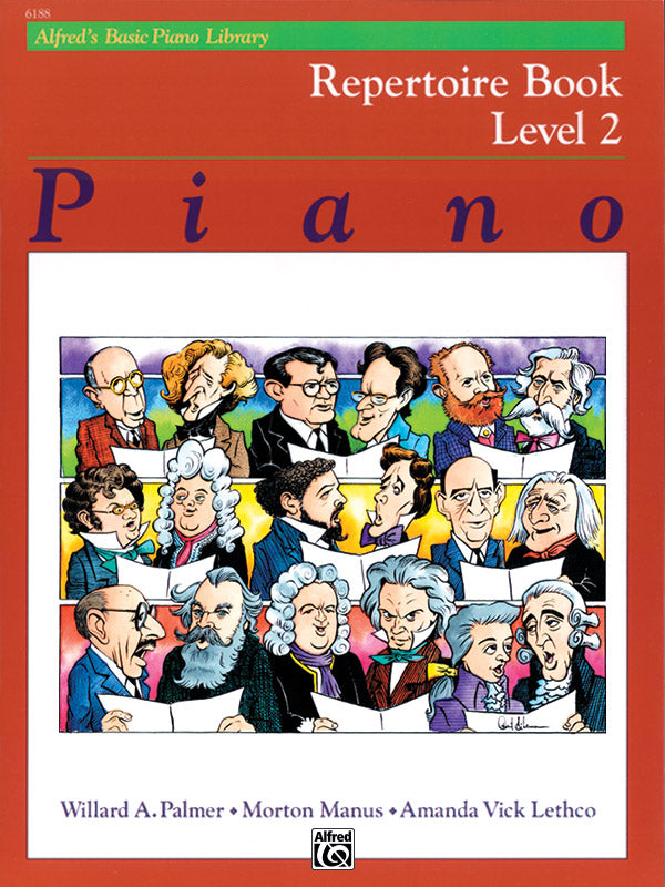 Alfred's Basic Piano Library: Repertoire Book 2 Cover Image