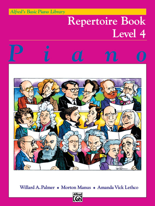 Alfred's Basic Piano Library: Repertoire Book 4: Piano Book