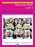 Alfred's Basic Piano Library: Repertoire Book 4 Cover Image