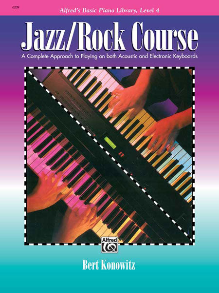 Alfred's Basic Jazz/Rock Course: Lesson Book, Level 4 Cover Image
