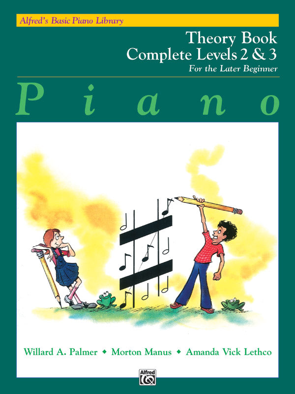 Alfred's Basic Piano Library: Theory Book Complete 2 & 3 Cover Image
